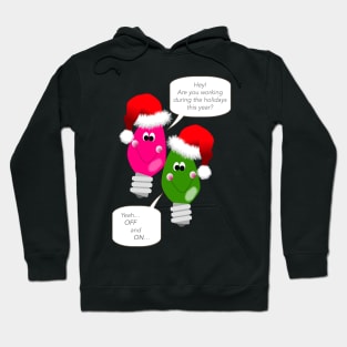 Christmas Light Buddies - Are you Working? Hoodie